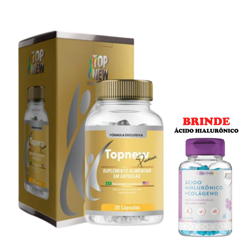 Kit Topnew Premium + Acido Hialurônico