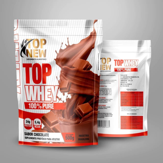 Whey Protein 80% em Sachê de 500g