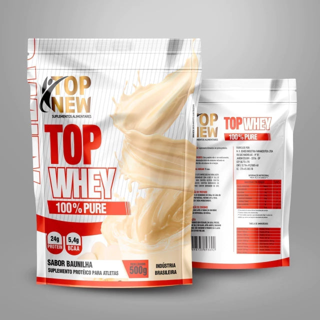 Whey Protein 80% em Sachê de 500g